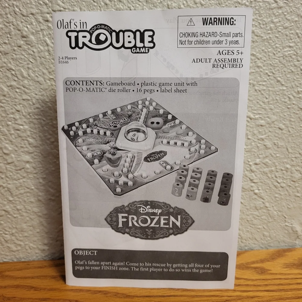Disney Frozen Olaf's in Trouble Game
